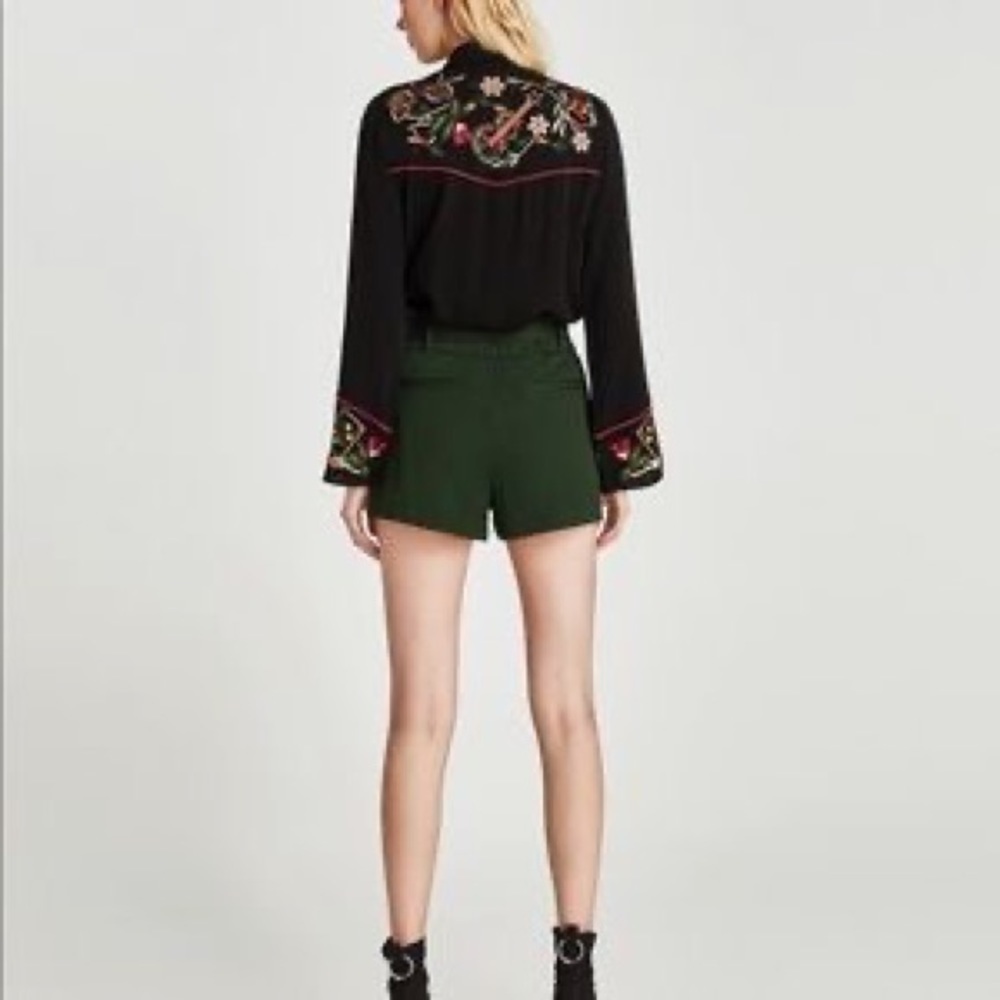 Zara paper bag shorts - Picture 2 of 4